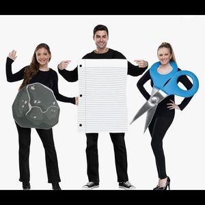 Rock, paper, scissors Costume Set